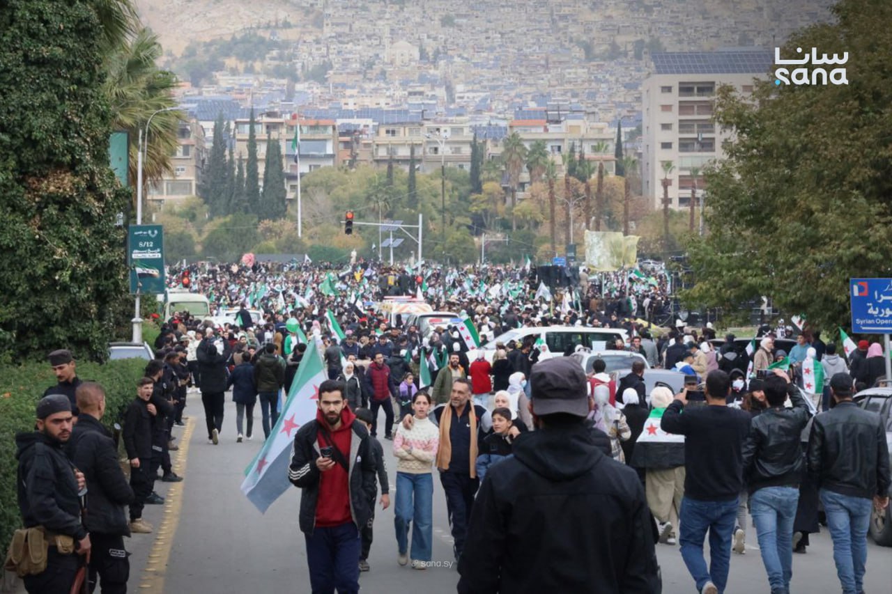 خطة أمنية شاملة لاحتفالات التحرير في دمشق